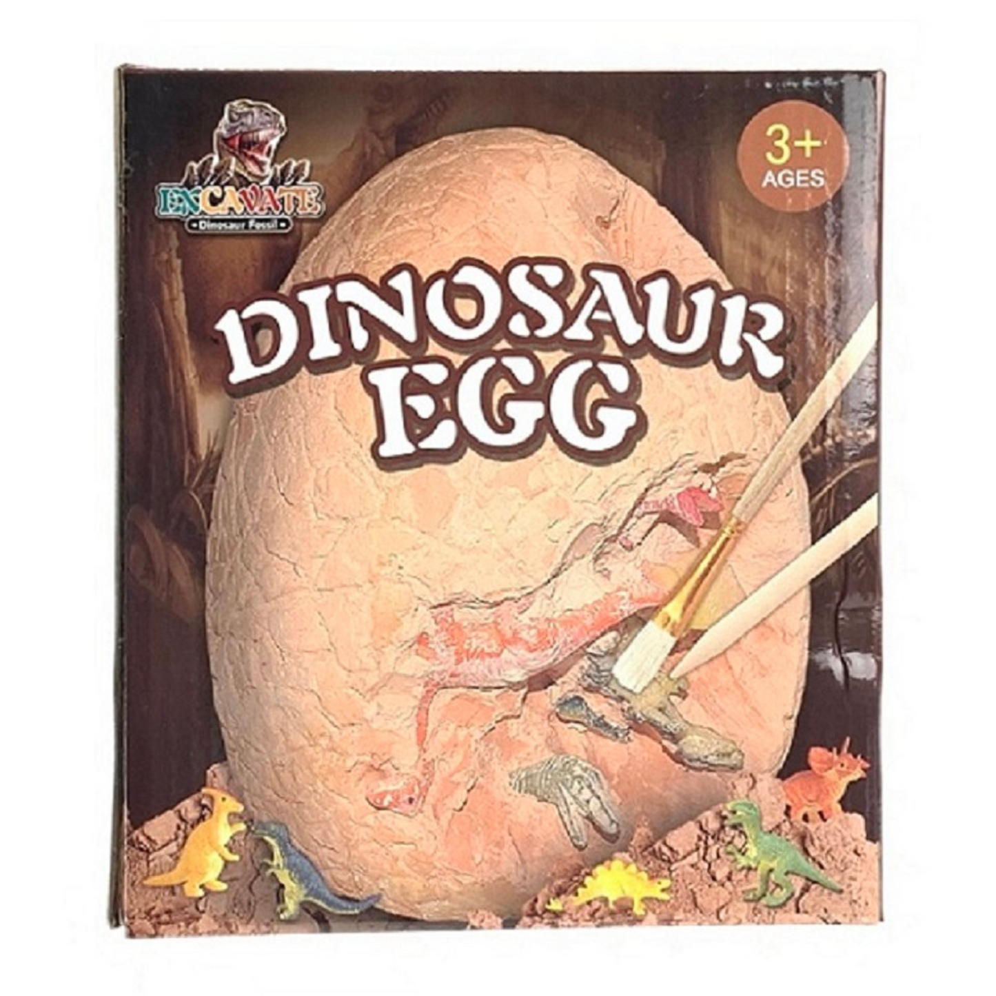 Juego Para Niños Huevo Jumbo Kit Para Excavar Dinosaurios