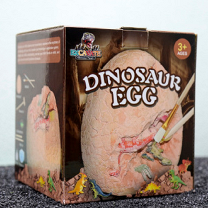 Juego Para Niños Huevo Jumbo Kit Para Excavar Dinosaurios