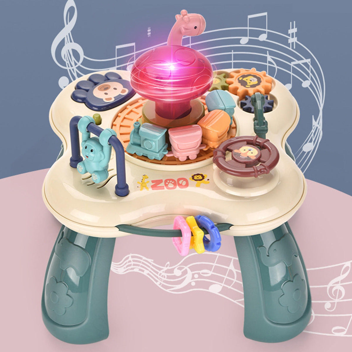 Mini Mesa Musical Didactica Para Bebes