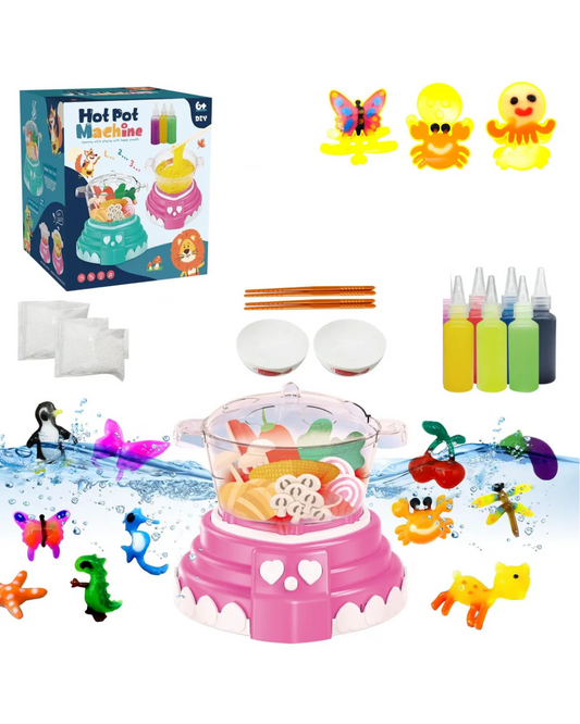Juguete Olla Con Elfo Mágico De Agua + Accesorios
