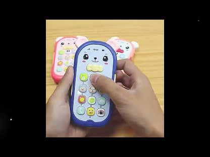 Teléfono Celular Musical Con Luces Juguete Para Bebé Y Niños